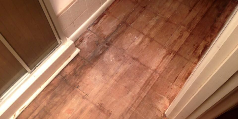Timber floorboard repairs before sanding